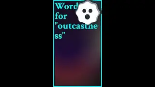 See if ostracism suffices. Check out this definition at Oxford dictionary: Exclusion fro... #shorts