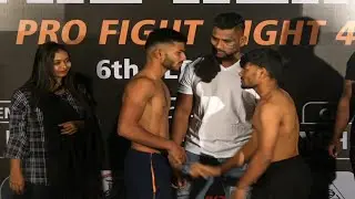 FACE OFF || ARBAJ SHAIKH VS SANTOSH BAG || THE HERO FIGHT NIGHT 4