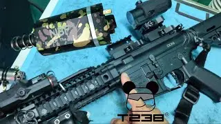 Aeg Airsoft m4 Daniel defense mk18 recoil, t238 1.7, motor BRUSHLESS 38k ser&aacute; que ficou bom ?