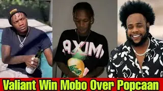 Valiant WIN MOBO Award Over Popcaan/ SKENG Rush SQUASH 6IX BOSS/ Ninja MAN Second LETTER