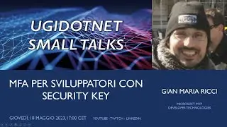 MFA per sviluppatori con security key
