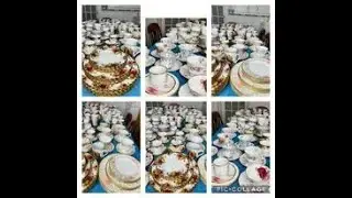 My VINTAGE MADE IN ENGLAND Dinnerware Collections Part 1