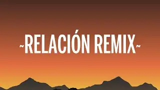 Sech - Relaci&oacute;n Remix (Letra/Lyrics) ft. Daddy Yankee, J Balvin, Rosal&iacute;a, Farruko