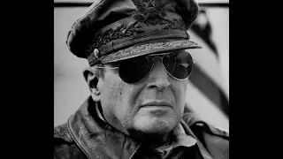 General Douglas MacArthur Memorial at Soldiers Walk Memorial Park in Arcadia Wisconsin
