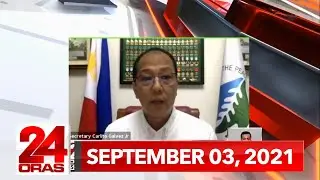 24 Oras Express: September 3, 2021 [HD]