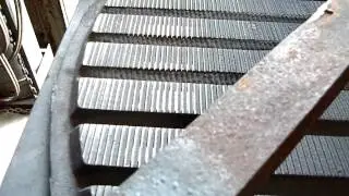 Stanley Steam Car, Stanley Steamer, Slotting a Baker Burner Grate
