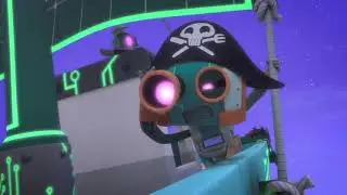 Pirate Robot - Looks like a cold front&rsquo;s moving in. (READ DESCRIPTION)