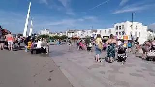 Bike Ride, Shoeburyness East Beach To Southend On Sea Seafront Round Trip