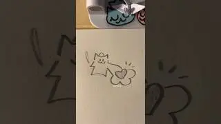 For you!   BGM: Magnolia Pimp Named Slick Back Song by IluvUso 2022#fyp #cute #silly #doodle #cat