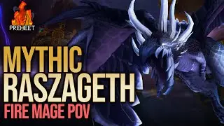 Mythic Raszageth | Fire Mage PoV | WoW: Dragonflight