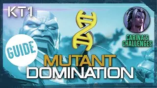 Mutant Domination Carina's Challenge Guide! My Strategy, Costs And Alternatives!
