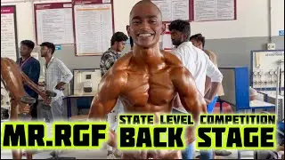 BACK STAGE MR.RGF STATE LEVEL COMPETITION