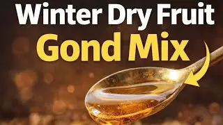 Mom's Winter Special Gondh Mix | Traditional Dry Fruit Energy Snack 🍯#dryfruits #winterrecipies 