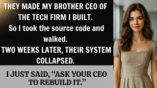 They Made My Brother the Face of My Invention &mdash; So I Quietly Took Back My Patent&hellip; and My Power