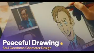 Drawing Saul Goodman | Relaxed Character Design Session