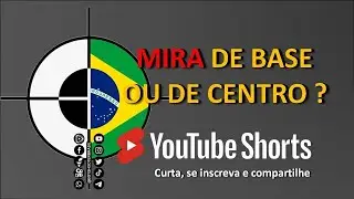 Sobre: mira de centro VS mira de base 🎯🔫🤷&zwj;♂️👍🏼 #shorts