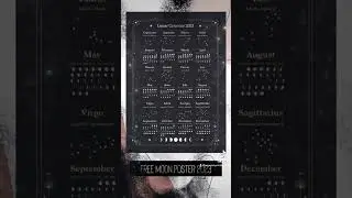 Get your free Moon Calendar for 2023!