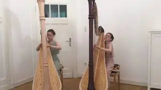 J. B. Krumpholtz - Premiere Duo pour Deux Harpes, F-Dur, op. 5, mvt. 3 Minuetto
