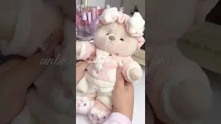 unboxing the cutest bear ☁️🎁🧸| @Getahug #giftideas #christmasgift #cutegiftideas #umboxing #cute