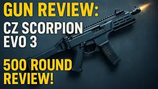 Gun Review: CZ Scorpion Evo 3 500 Round Review!