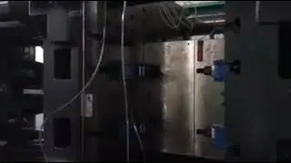 11.11 311 Bucket testing the injection molding  machine
