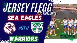 Warriors v Manly | Jersey Flegg 2025 | Rd 17 HIGHLIGHTS