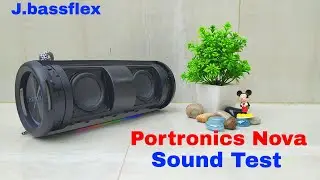 Portronics Nova 40W Bluetooth Speaker| Sound Test| Bass Test