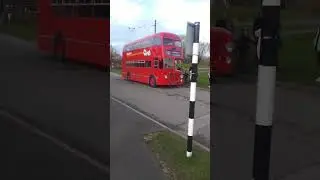 Vintage red bus on Christmas eve at Black country museum 2025 #bus