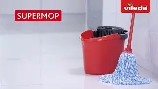 Как мыть полы с помощью швабры и ведра Vileda SuperMop!