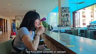 the danang airport in vietnam to the PULLMAN HOTEL staying for 2 nites with my wife berna baron.