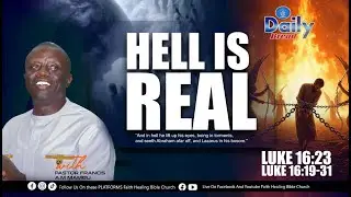 || Daily Bread || Pst Francis A.M. Mambu || HELL IS REAL || (01/02/2026)