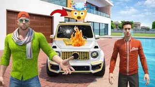 Chacha ji ne car tod di 🤯 in Indian thept oura semulater 