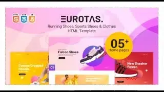 Eurotas – Running Shoes Sports Shoes & Clothes HTML5 Template | Themeforest Templates