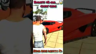 Bugatti V2 Car🏎️🤯 Cheat Code INDIAN BIKE DRIVING 3D Bugatti Car Code #gaming #shorts #games