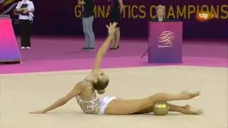 Marina Durunda (AZE). Pelota. Cto. de Europa Budapest 2017