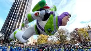 Buzz Lightyear Balloon &ndash; 2025 Macy&rsquo;s Thanksgiving Day Parade (4K)