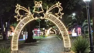 DECORA&Ccedil;&Atilde;O NATALINA NA PRA&Ccedil;A CENTRAL 2025 - MONTE ALTO - SP