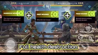 Most broken Build of yukka || full health destruction || shadow fight 4