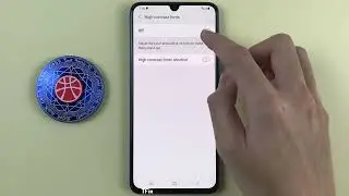 High contrast fonts, text with black borders on Samsung A70 Android 11