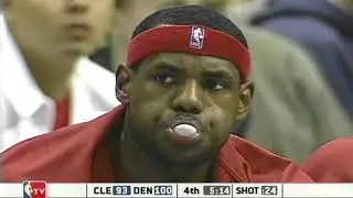 Lebron James vs Carmelo Anthony ！NBA RS 2003.12.2 Cavs vs Nuggets FHD