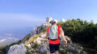 Vojak (Učka) - 1401m trail run from, Brseč, Croatia (29 km).