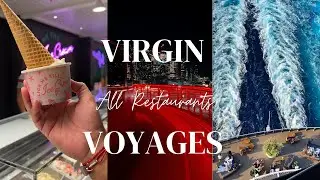Virgin Voyages: Every Restaurant & Food Spot (Full Ship Tour)