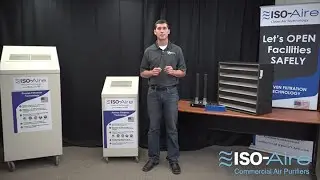 How ISO-Aire Commercial Air Purifiers Work | HEPA Air Purifier