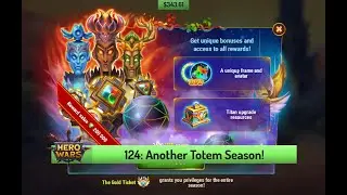 Let's Play Hero Wars 124: Nature Season Begins, Let's Get Another Totem!