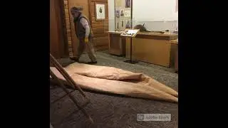 Dismantling a Tipi at the National Buffalo Museum