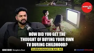 How did you get the thought of buying your own TV during childhood