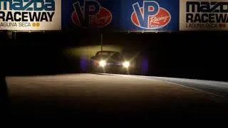Assetto Corsa Custom Shader Patch Night Laguna Seca (Ferrari 250 GTO)