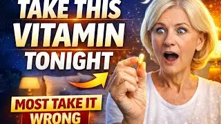 Take This Vitamin Tonight &mdash; Most People Are Doing It Wrong | Senior Health Tips