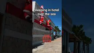 Floating Hotel over the Sea &ndash; Thailand 4K | Raw Asia Uncut #thailand #bangsaray #sea