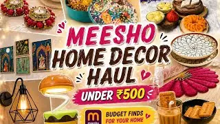 STOP Buying Expensive Decor ❌ | Meesho Home Decor Under ₹500 | Full Honest Review